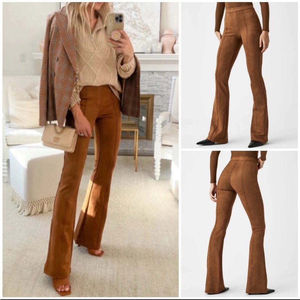 SPANX suede Flare Pants M